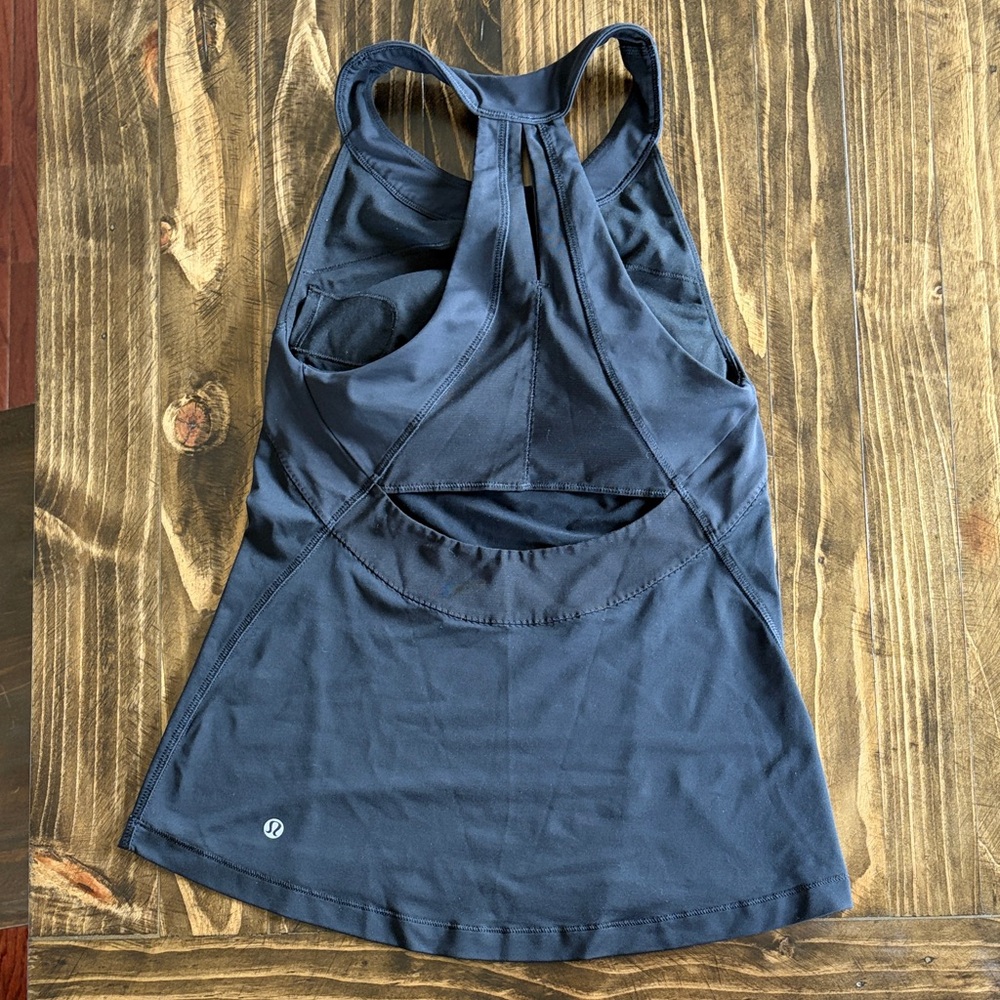 Lululemon Black Racerback Workout Tank
